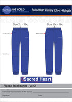 Track Pant with Embroidered Logo - Royal